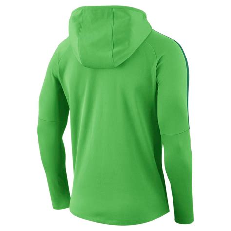 nike oberteile nike kapuzenpullover academy 18 hoody grün fluo/weiß|Nike Hoodie Dri.